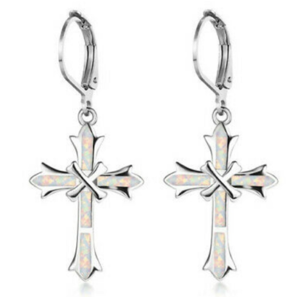 Cross earings
